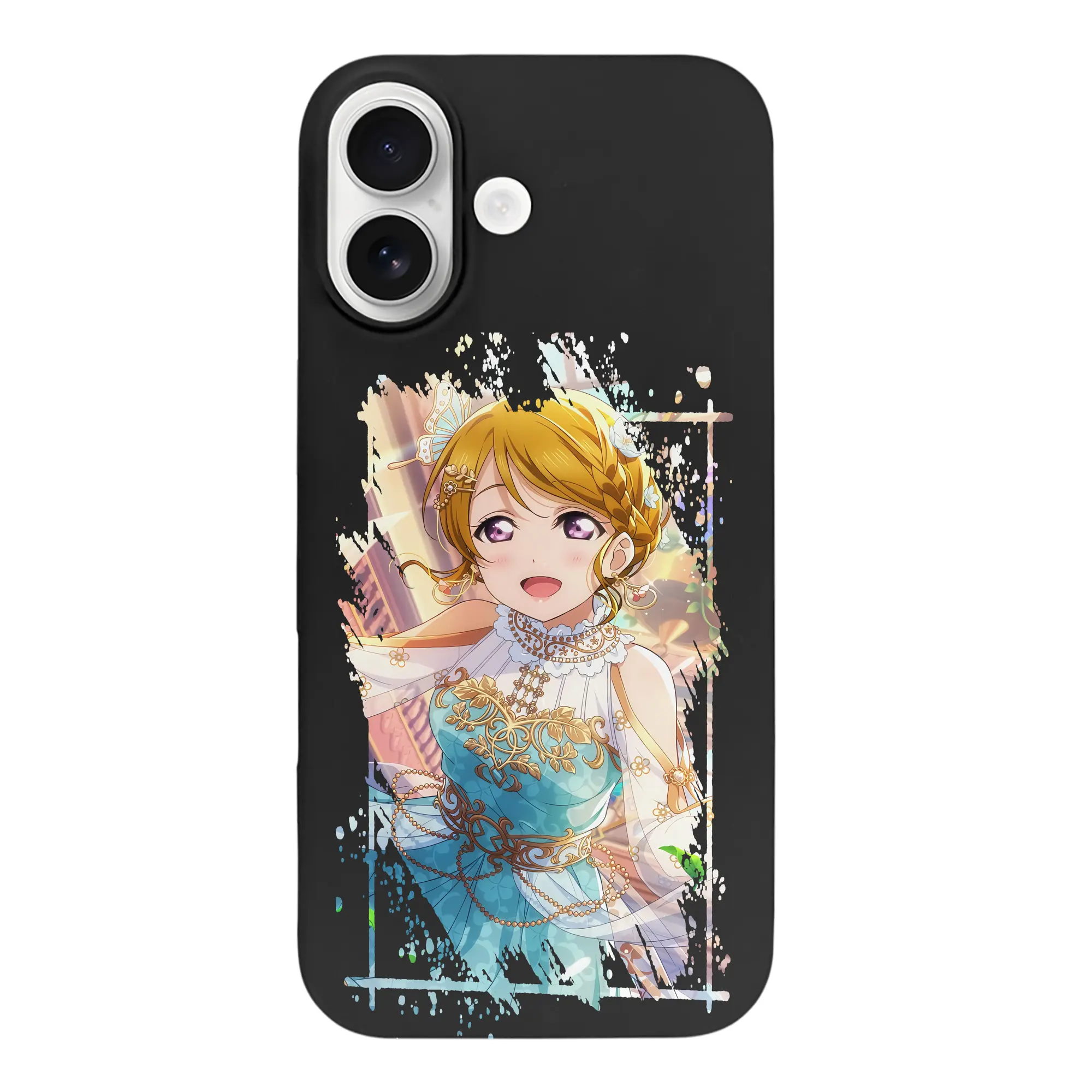 Love Live! グッズ,小泉花陽 - iPhone 17 シリーズ シリコンケース 薄型 耐衝撃 指紋防止 ソフトタッチカバー 精密フィット 傷防止 保護ケース iPhone 17/17 Air/17 Pro/17 Pro Max 対応